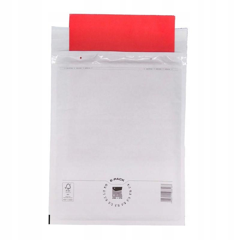 Bubble envelope H18 WHITE E-PACK x100pcs