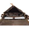 Leather 16 Inch Leather Vintage Rustic Crossbody Messenger Courier Satchel Bag Gift Men Women Briefcase Carry Laptop