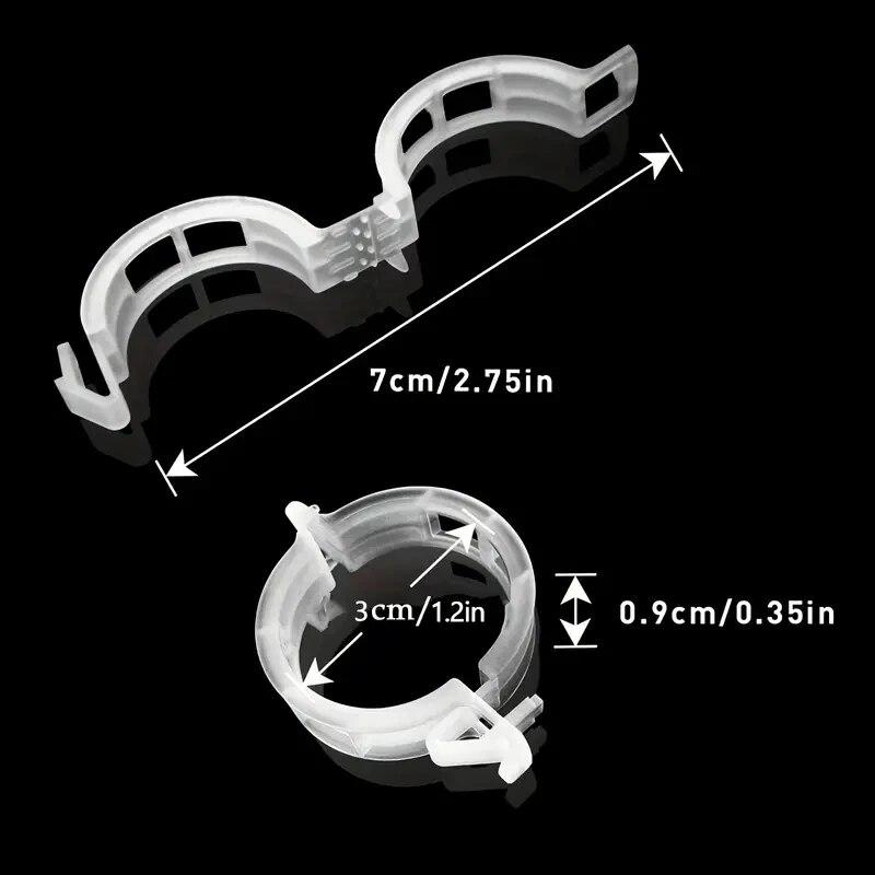 50 шт. зажимы для поддержки растений, зажимы для поддержки сада, зажимы для сада, виноградная лоза, томатная лоза, овощи, растения, шпалеры, зажимы для выращивания Upri