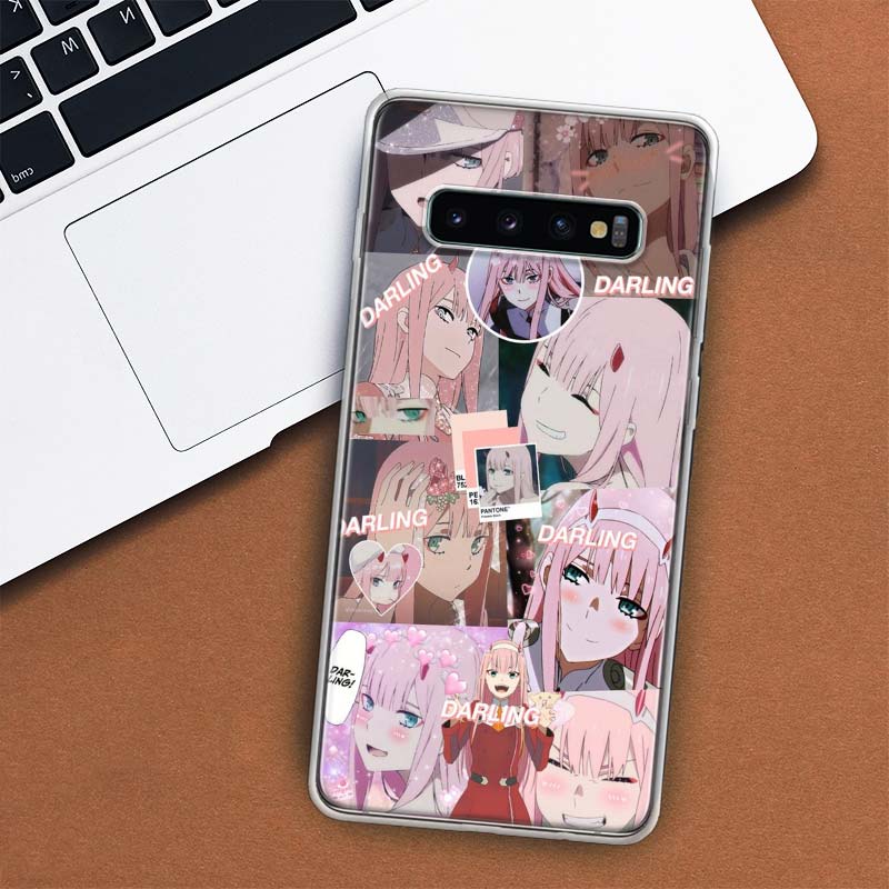 Чехол для телефона Zero Two Darling In The FranXX для Samsung Galaxy S10 Plus S20 FE S21 S22 Ultra S10E S9 S8 + S6 S7 Edge Lite Shell Co
