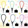 Cell Phone Case Lanyard Wrist Hand Strap Cord with Card to Hang the Mobile Phone Rope Smartphone Chain Key Strap for iPhone