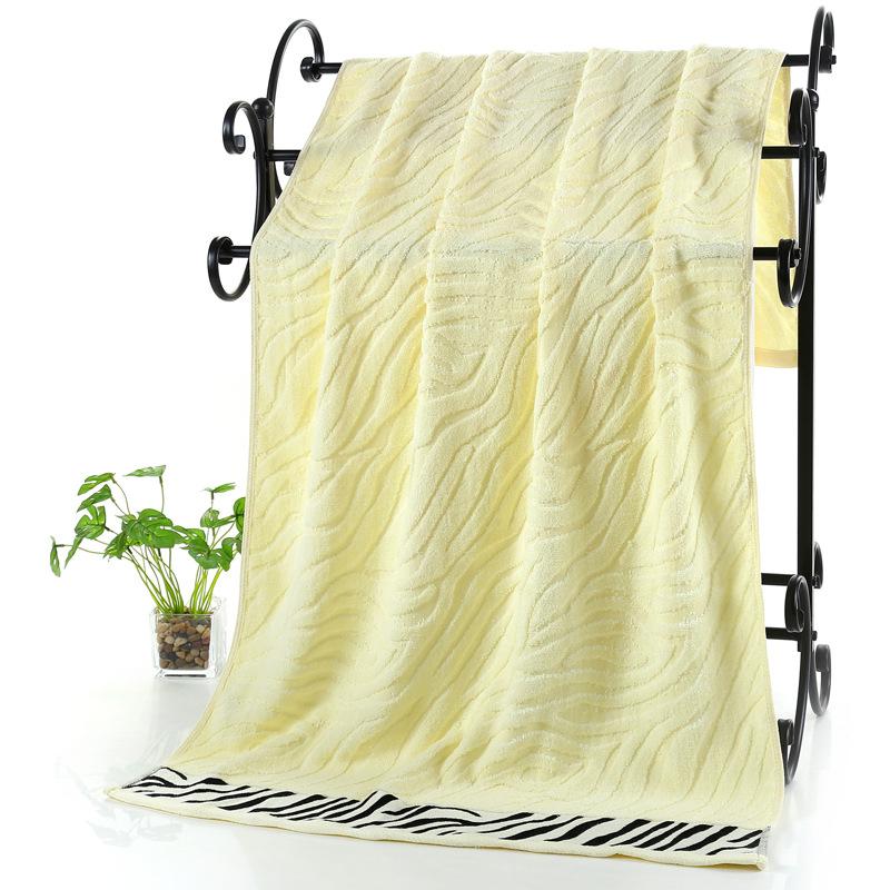 70X140См Бамбуковое Большое Полотенце Роскошное Отельное Домашнее Вышитое Банное Полотенце Чехол Персонализированные Спортивные Подарочные Полотенца Зеленый Кофе Крем