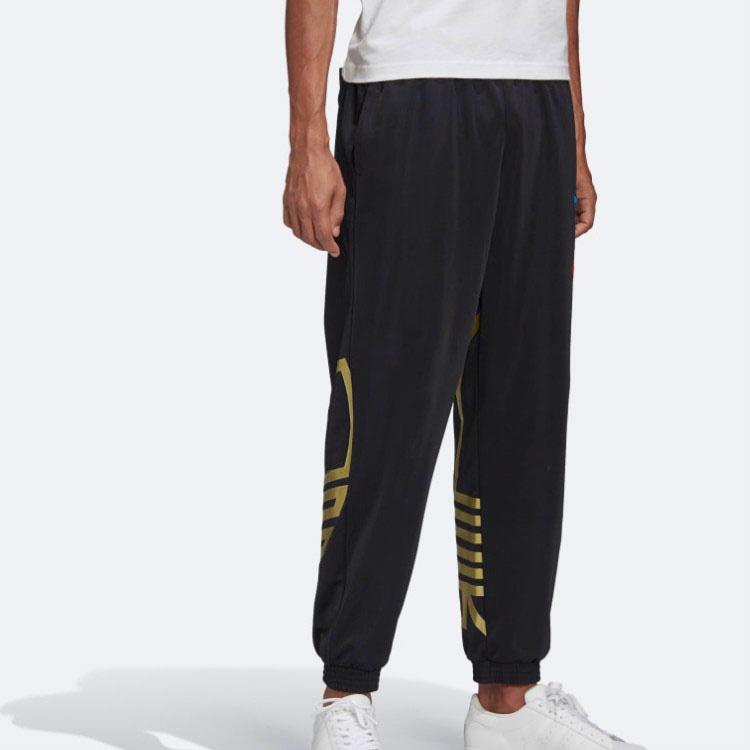adidas originals Metallic Track Pants 'Black/Platinum Metallic' Men's FS7325