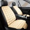 Soft Plush Interior Protector Mat Anti-slip Front Rear Seat Pad Vehicle Auto Car Seat Protector