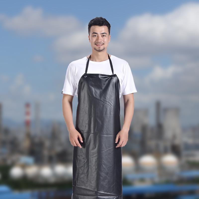 Фартуки из композитной ткани Оксфорд черного и красного цвета, водонепроницаемые, маслостойкие, кислото- и щелочестойкие, защитные принадлежности из ПВХ, новые