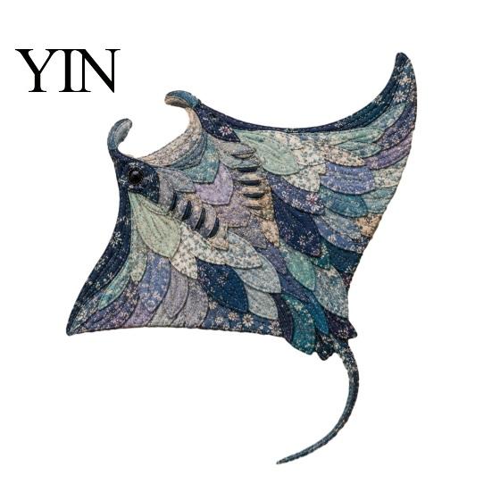 Family Craft Night Activities Ocean Animal Patchwork Kit, DIY Fabric Sewing Handmade Gift Crafting Materials Sea Turtle Octopus Kit for Adults,