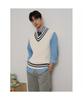 Beanpole Мужской Вязаный жилет в стиле Тилдена Цвет: Слоновая кость