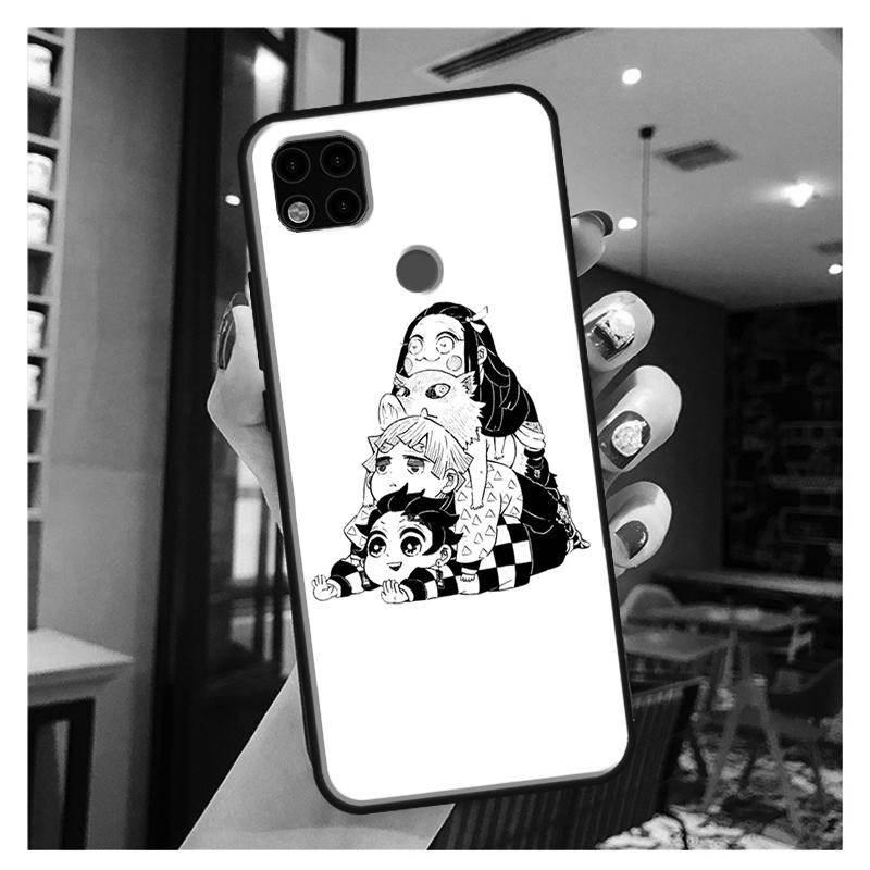 Demon Slayer Kimetsu no Yaiba Funda для Xiaomi Redmi Note 10S 9S 8T 9 Note 10 Pro Note 11 Pro Redmi 9C 9A 9T мягкий чехол