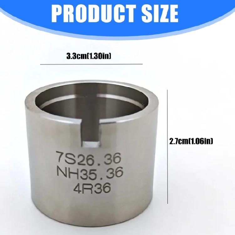 Точность Ремонт Часов Верстаки Инструмент Нержавеющая Сталь Держатели Механизма SKX007 Серии NH35 4R Стабильный Нескользящий Дизайн Замена Компонентов Очистка