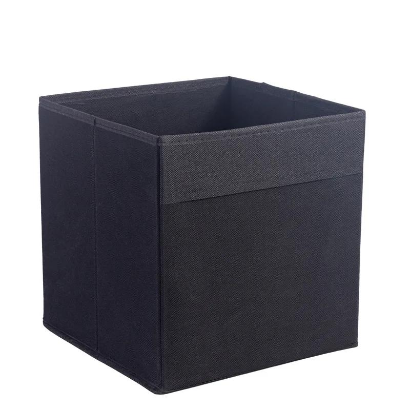 Amazon Non-Woven Fabric Foldable Storage Box Household Organizer For Clothes Toys Miscellaneous Items Large Capacity 35L