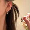 Серьги-кисточки из стерлингового серебра 925 пробы с жемчугом: Элегантные женские роскошные серьги-капли для осени/зимы.