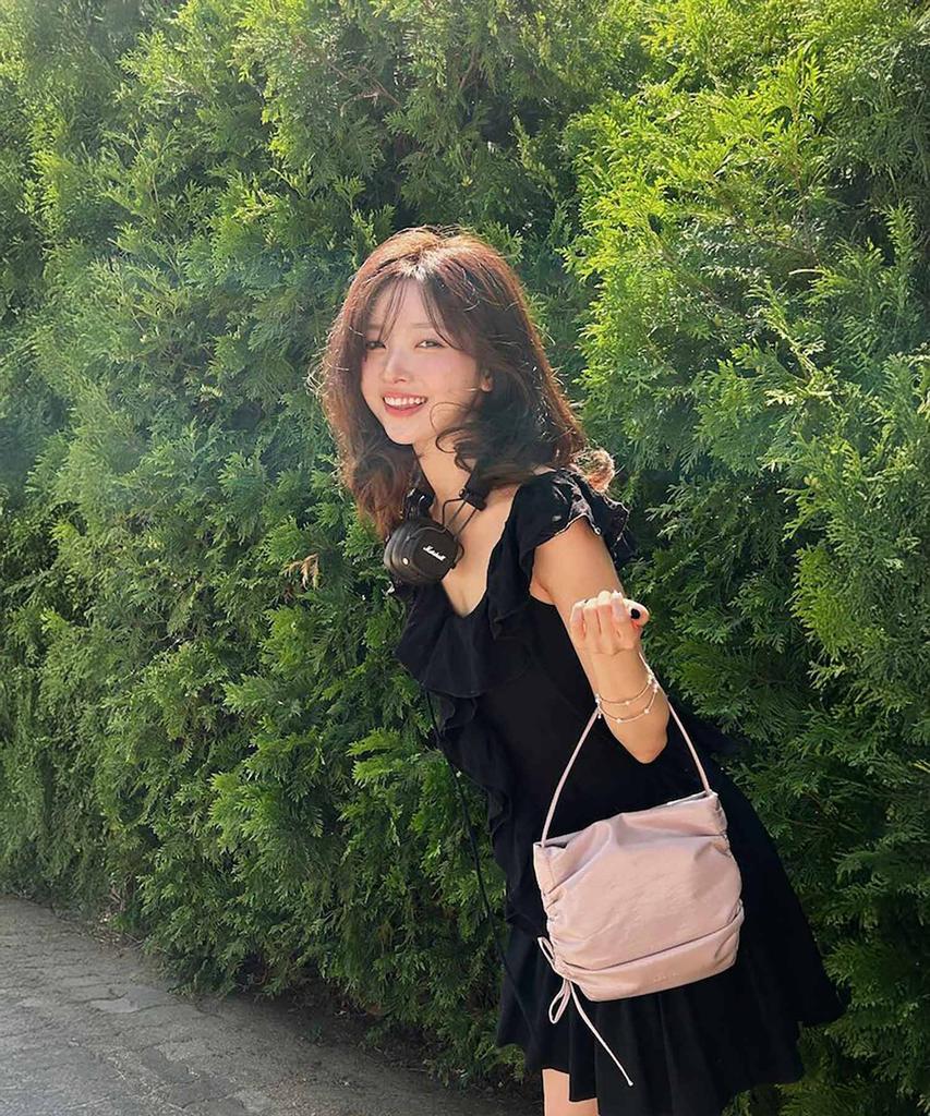 Beanpole Accessory Сумка-тоут Windy Shirring Маленькая - Светло-розовый