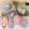 Hot Water Bottle Bag for Girls 500ml Water-Filled Hot Water Bottle Plush Hand Warmer Heat Pack Reusable Heating Hot Water Bottle