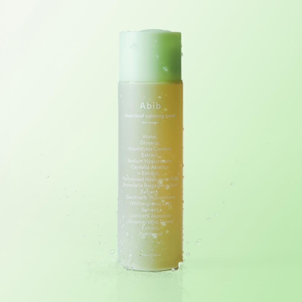 Abib Heartleaf Calming Toner Skin Booster 200ml - Soothing Hydrating, Korean