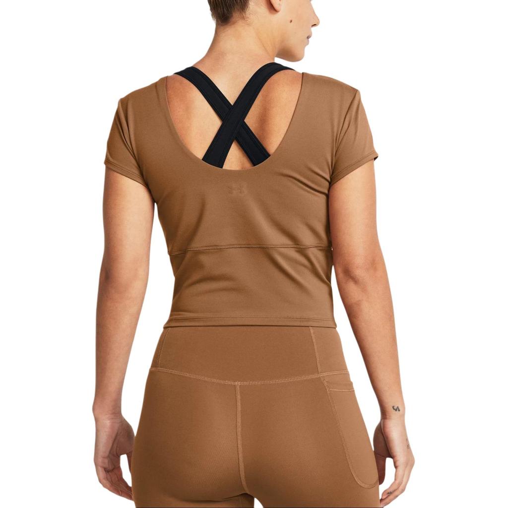Women's T-Shirt Under Armour Meridian T Shirt Women's Khaki