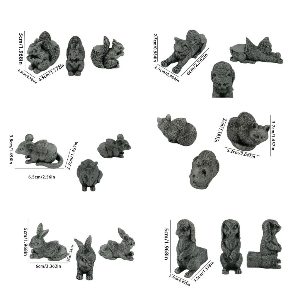 3 шт. ножки для горшков с растениями в горшках подставка для растений в виде животных горячая подставка для бонсай