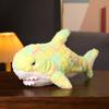Tie Dye Shark Plush Toy For Kids With Soft Short Plush Material And Wedding Gift Use