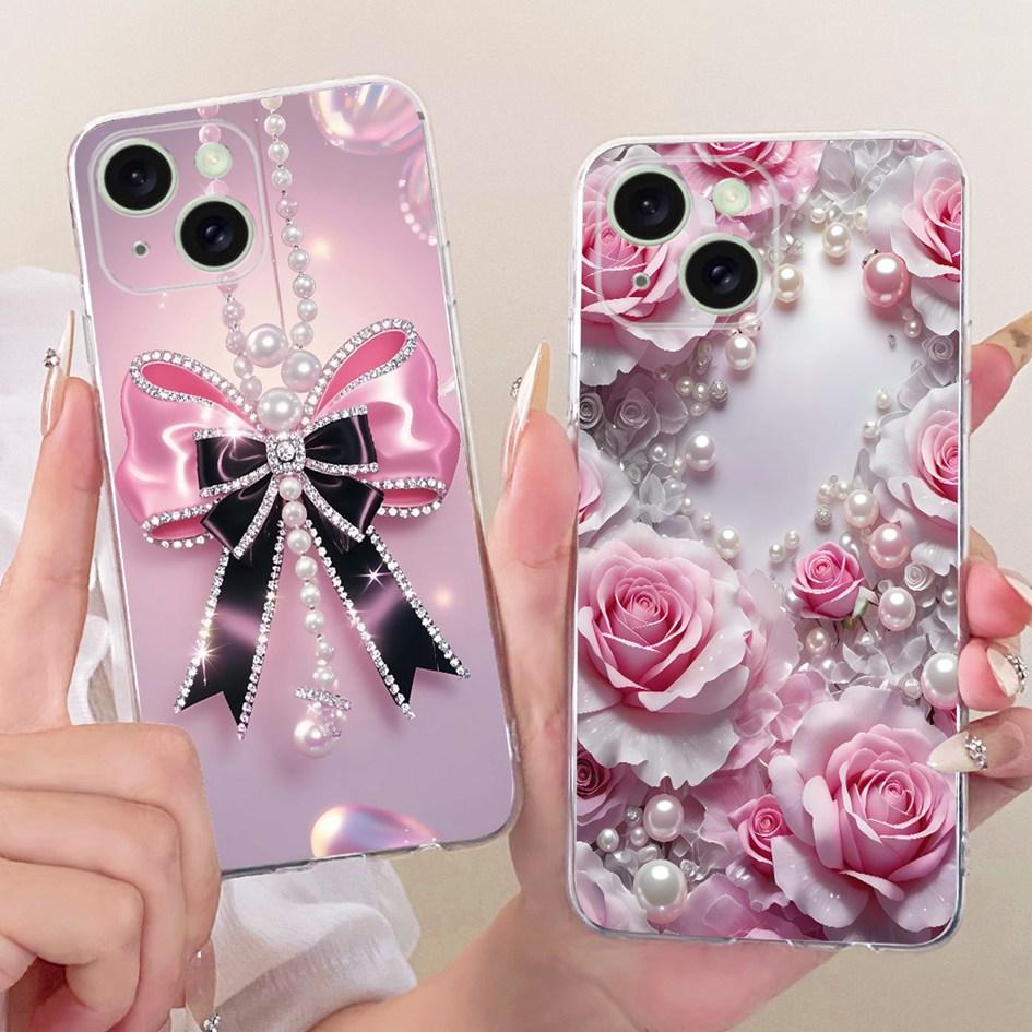 For iPhone 15 Case For iPhone 15 Plus Cover Fashion Cartoon Dragon Tiger Wolf Soft Slim Silicone Shell For iPhone15 Pro Max Capa