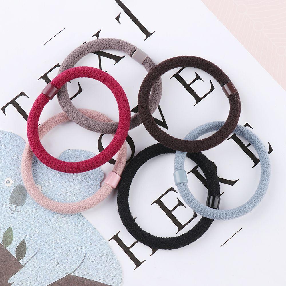 Женская Мода Веревочная Эластичная Завязка Повязка на Голову Держатель для Хвоста Дамская Повязка для Волос Резинка для Волос