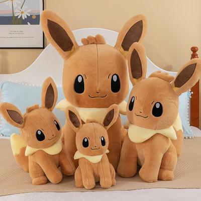 Мягкие игрушки Pokemon Eevee оптом Подушка Лиса Эльф Кукла Кукла Детская кукла-компаньон
