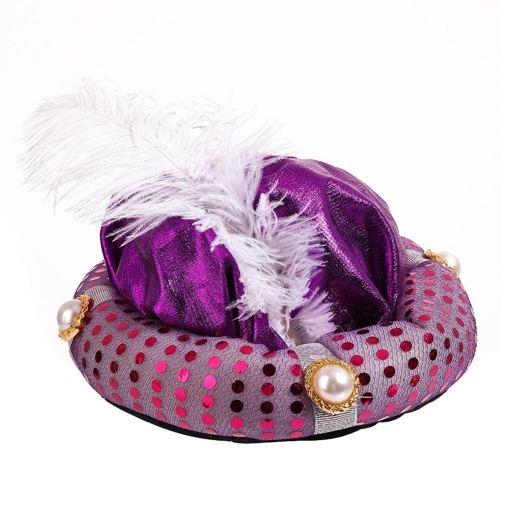 Headpiece Indian Cap Performance Props Aladdin Hat Decorative Turban Hats Adult