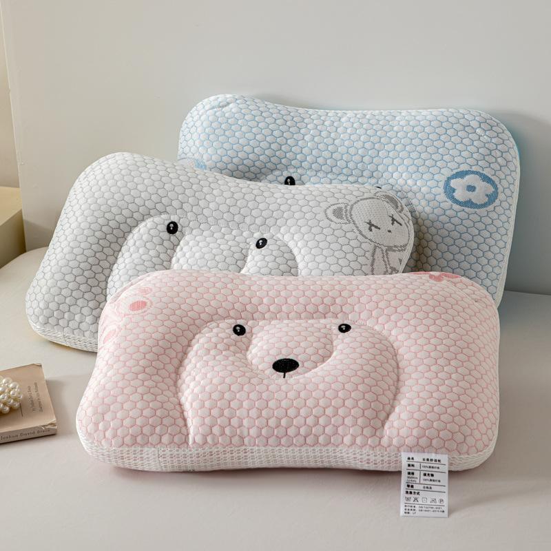 1 шт. Качественная массажная подушка для шеи, мягкая, регулируемая, эргономичная, из пены с памятью, ортопедическая контурная подушка для поддержки