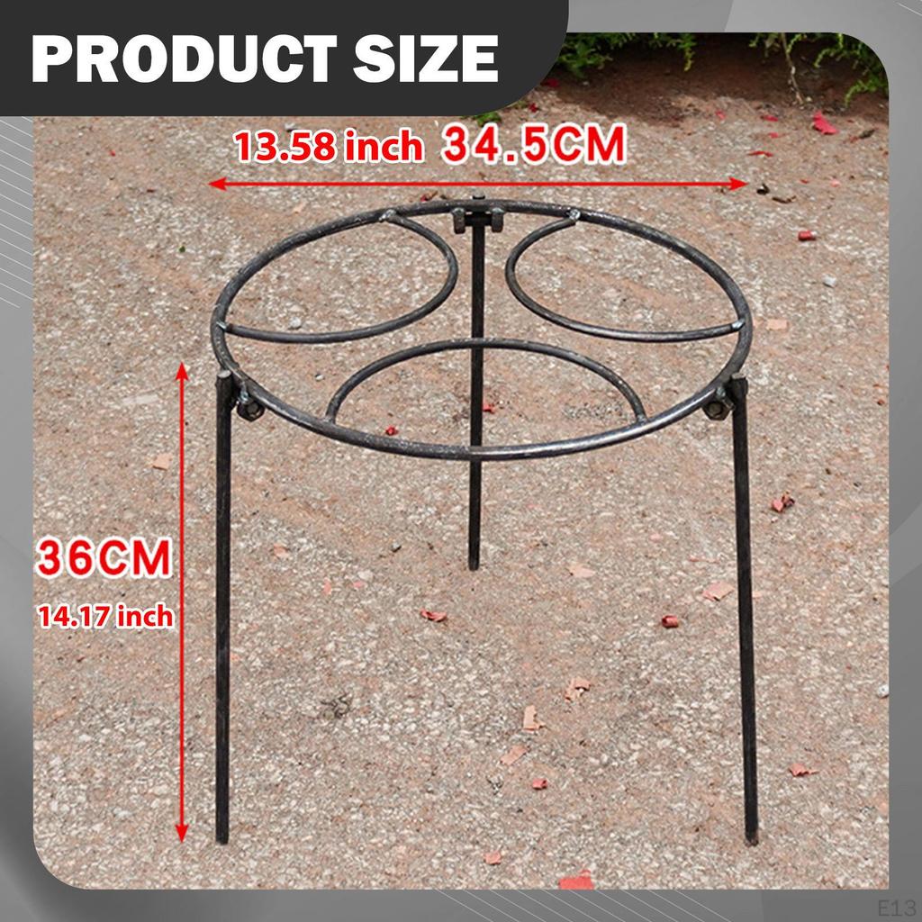 Тренога для костра Складная стойка для котелка/гриля для кемпинга и пикника
