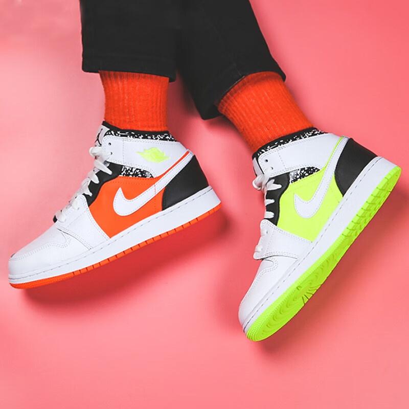 (GS) Air Jordan 1 Mid 'Notebook' Детские 554725-870