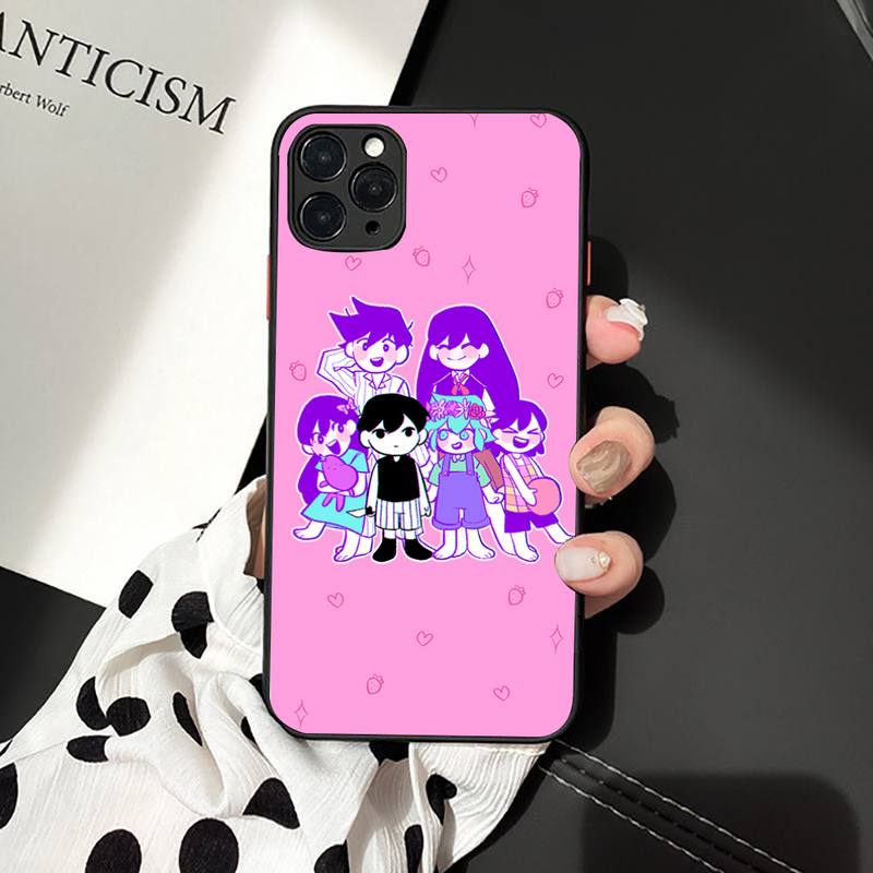 Чехол Omori Game Phone для iPhone 11 12 13 mini pro XS MAX 8 7 6 6S Plus X 5S SE 2020 XR