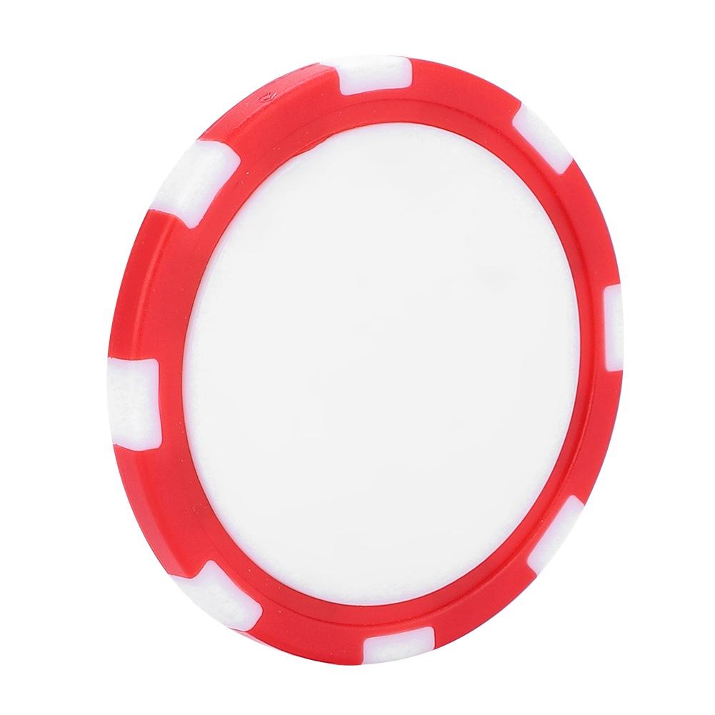 Легкий гольф-маркер уровень маркер для мяча прочный АБС гольф покерный чип подарок для гольфиста красный