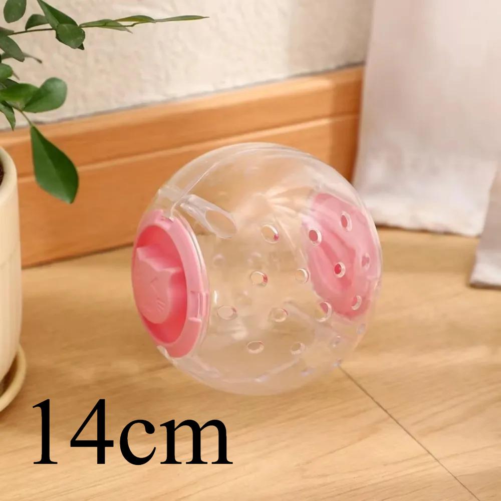 Hamster Ball, Exercise Toys, Running Ball, Clear Plastic Balls Hamster Cage Accessorie Small and Medium Hamsters, Syrian Dwarf