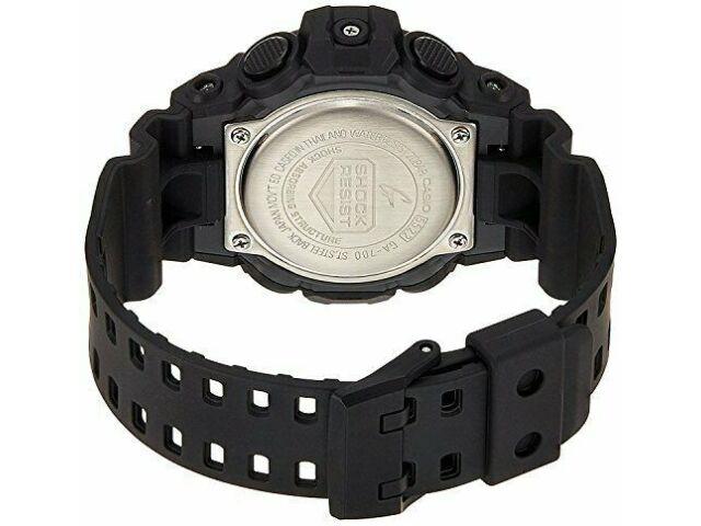 Casio GA-700-1B Часы G-SHOCK мужские черные в коробке из ЯПОНИИ НОВЫЕ