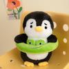 Новая Милая Пингвин Игрушка Плюшевая Игрушка Милый Маленький Пингвин Кукла Детская Успокаивающая Кукла Подарок на День Рождения