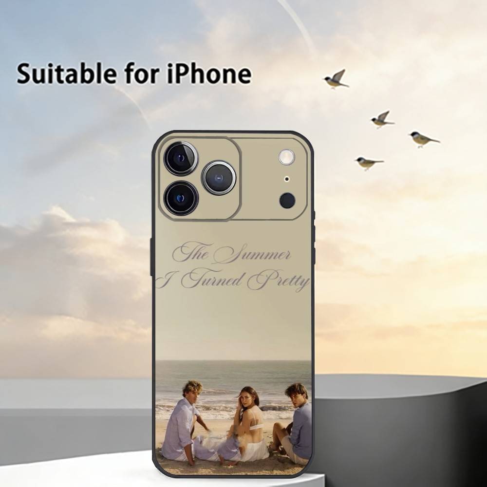 Чехол для телефона S-Summer I T-Turned Pretty, силиконовый, мягкий, для iPhone 17 16 15 14 13 12 11 X XR Plus Pro Max Plus