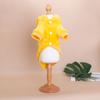 Autumn and winter new dog clothes little yellow duck shape transformation clothing thickened and warm Bichon Teddy pet clothing