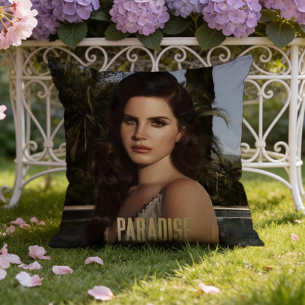 Чехол на подушку Lana Del Rey для дома и автомобиля, двухсторонний: Двусторонняя конструкция для максимального комфорта