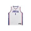 Детская спортивная баскетбольная майка без рукавов Philadelphia 76ers James Harden с буквенным принтом, детские топы белого цвета 3Z2B7BZ1P-76RJH