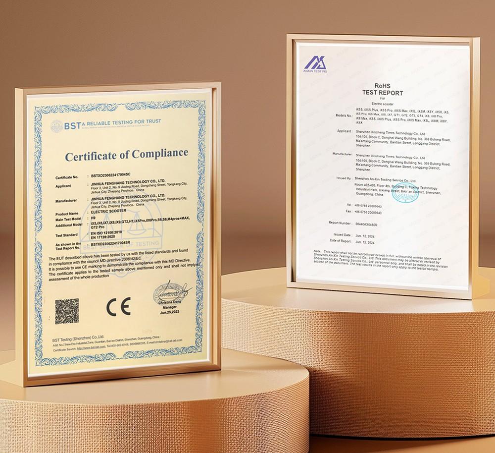 Электросамокат iScooter iX8, 2*1200 Вт Мотор, Аккумулятор 48 В 20 Ач, 12-дюймовая Шина, Максимальная скорость 60 км/ч, Запас хода 70 км