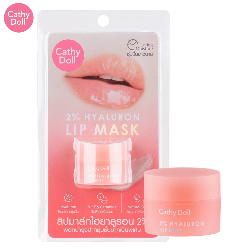 Cathy Doll 2% Hyaluron Lip Mask 4.5 G - Thai Skin Care