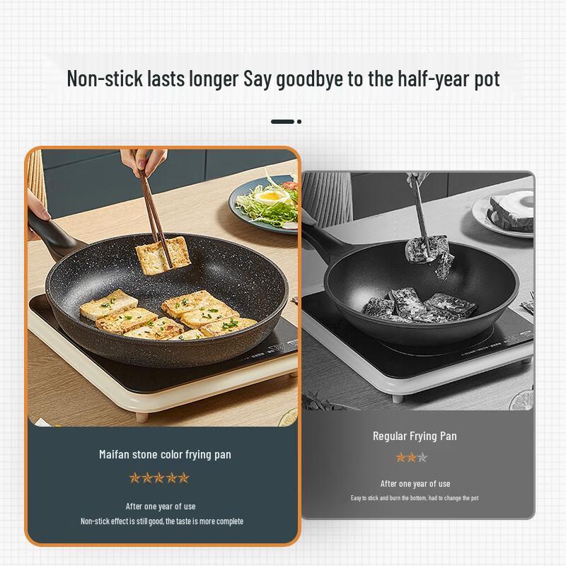 Chui Da Huang Maifan Stone Non-Stick Frying Pan