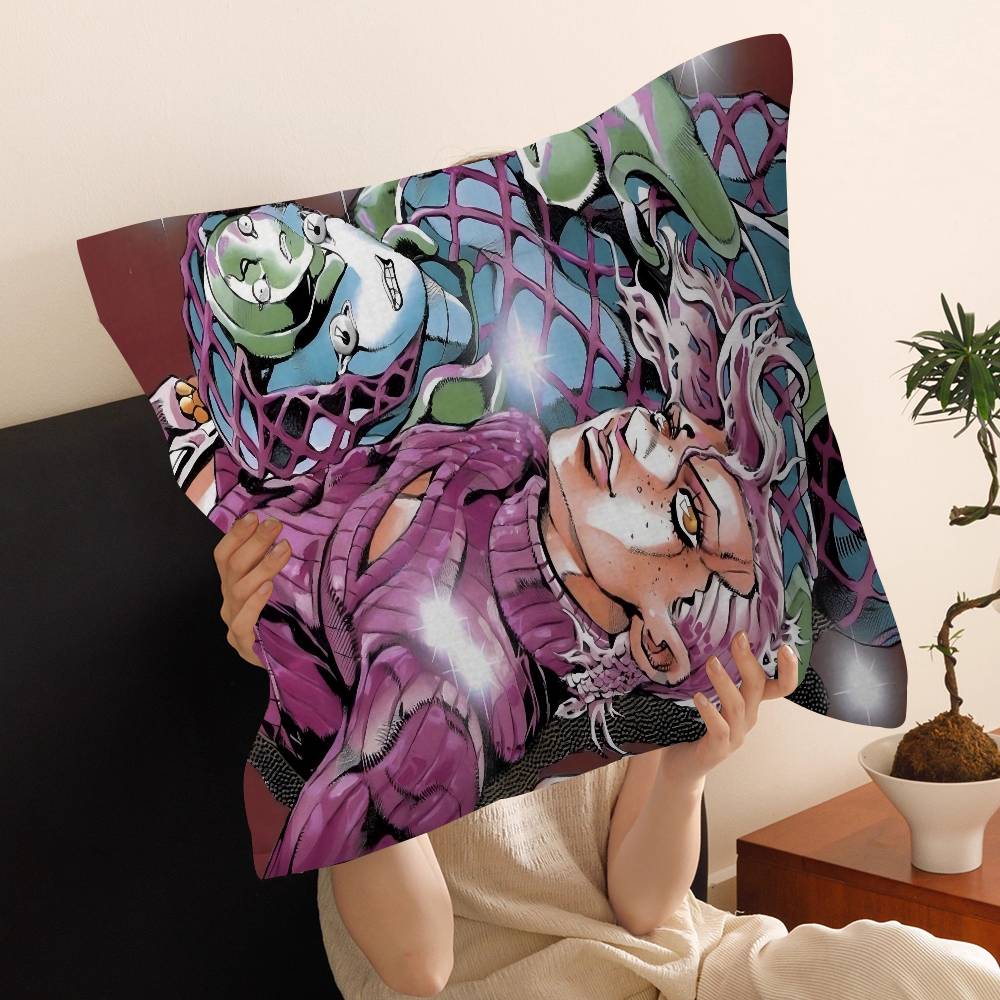 Jojo B-bizarre A-adventure Наволочка дизайн Наволочка декор Праздничный Декораци