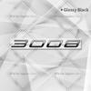 Zinc Alloy For 5008 2008 3008 GT Line 2025 New Model Letter BDJNSZ4 Badge Car Body Trunk Fender Adhensive Emblem 3D Decal Sticker
