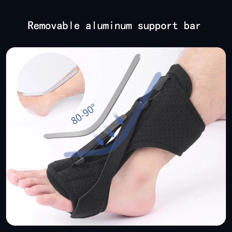 Регулируемый корректор осанки, поддерживающий голеностопный сустав, стабилизатор, ортопедическая шина, фиксирующая полоска для голеностопного сустава