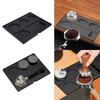 Silicone Coffee Tamper Mat Food Grade Silicone Coffee Pressing Powder Mat Non-slip Bar Corner Mat Silicone Material