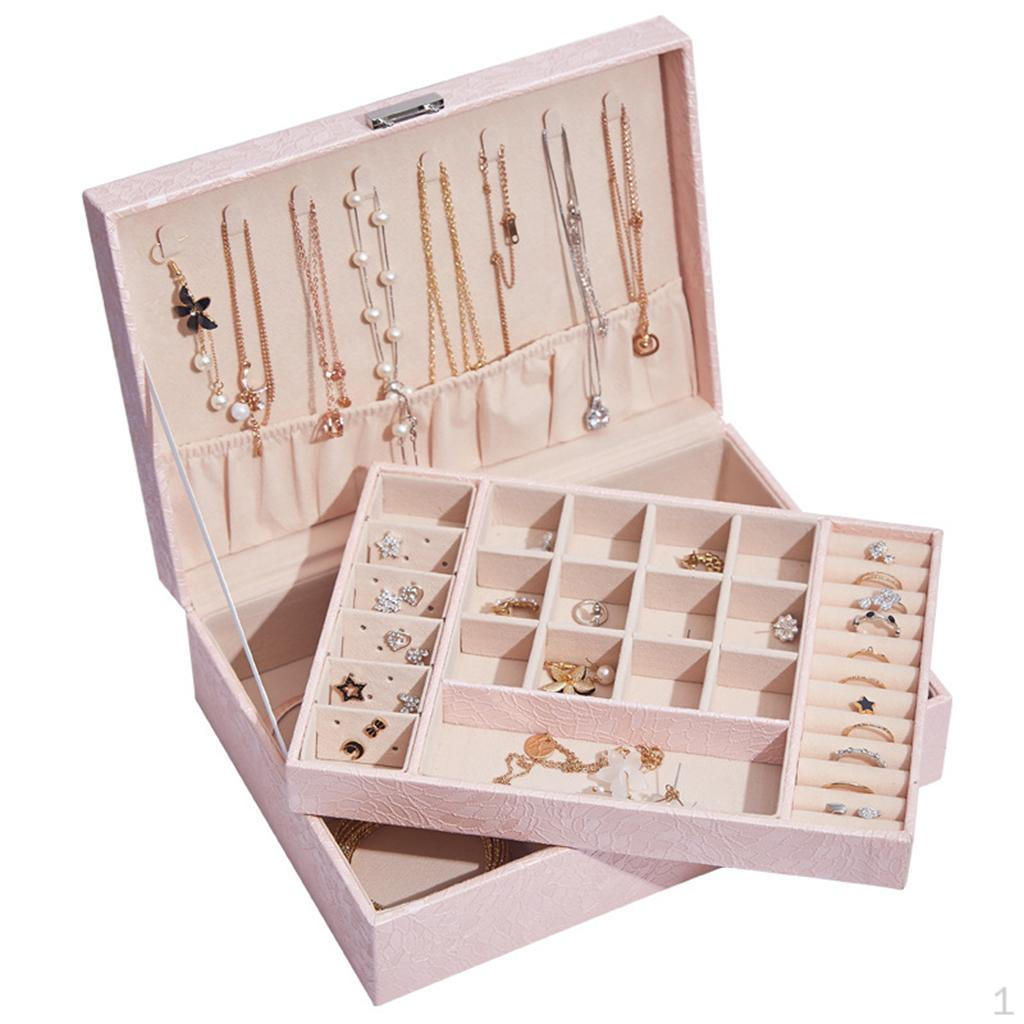 Elegant Jewelry Storage Solution for Necklaces and Earrings