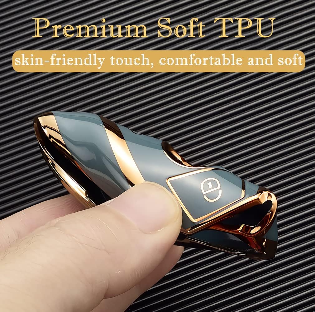 Чехол для ключа Tesla Model X с брелоком, чехол для полного защитного брелока из мягкого ТПУ премиум-класса, держатель для смарт-ключа