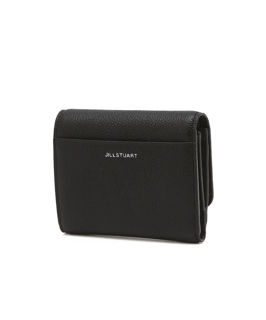 Jillstuart Acc [Вертикальный][Вмещает купюры] Кожаный Овальный Тройной Кошелек 2 Цвета