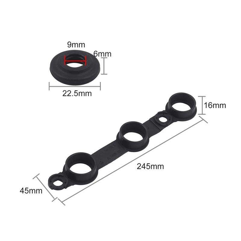 Car Valve Cover Gasket Set For BMW X3 X5 Z4 E39 E46 E53 E83 11129070990 11121726537 11120030496 11121437395 Valve Cover Gasket