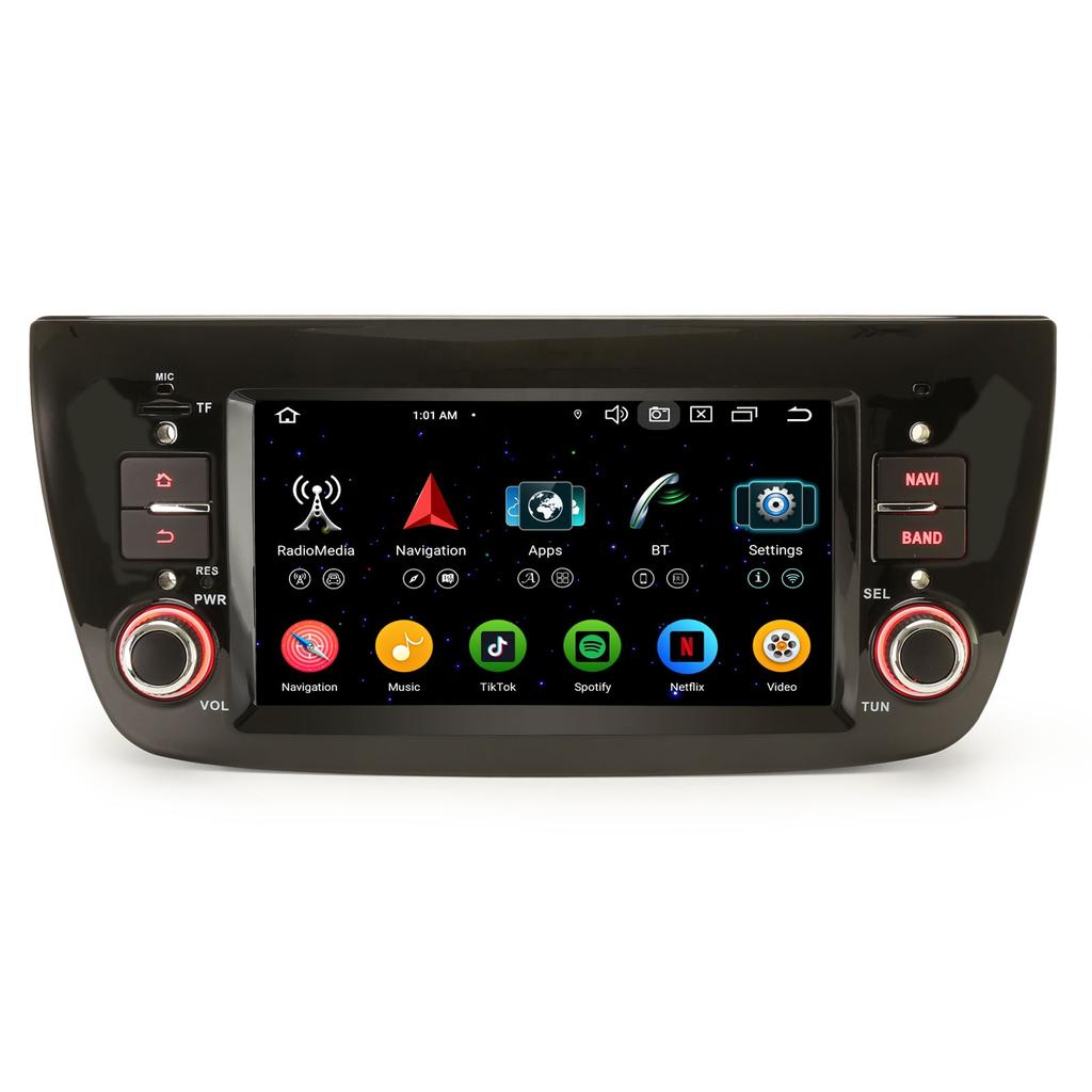 EU Erisin Wholesale ES6537D Android 14.0 IPS Screen GPS Navigation Car Radio for Fiat Doblo OPEL Combo Tour (D) Auto Stereo
