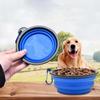 Collapsible Portable Dog Food Bowl Suitable for Outdoor Drinking Water Travel Supplies Dog Food Bowl